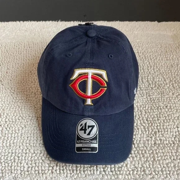'47 BRAND MINNESOTA TWINS BASEBALL FITTED DAD HAT SIZE SMALL - Picture 2 of 6